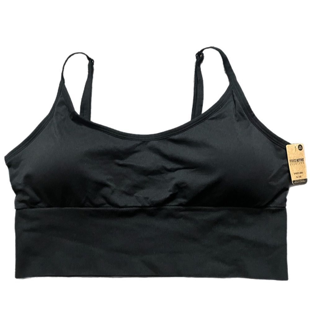 Victorias Secret PINK Active Seamless Sports Bra Lightly Padded Longline XL